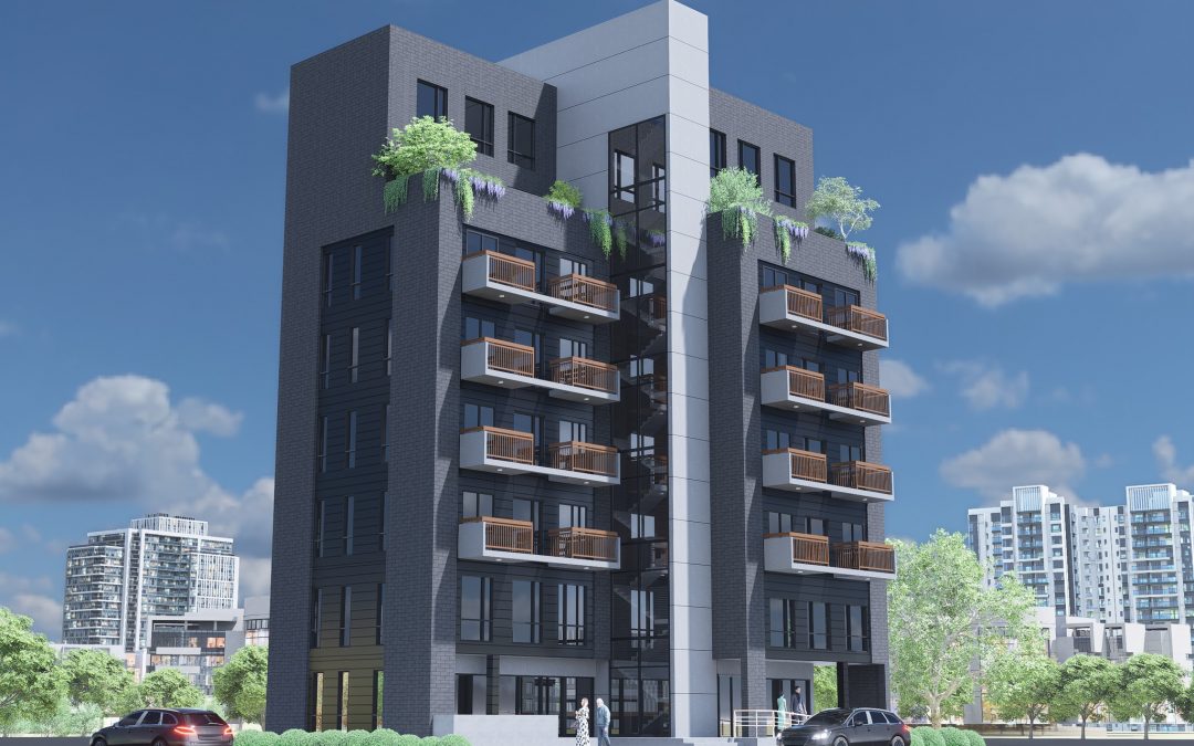 Eight-Story Mixed-Use Building in Jamaica, NY